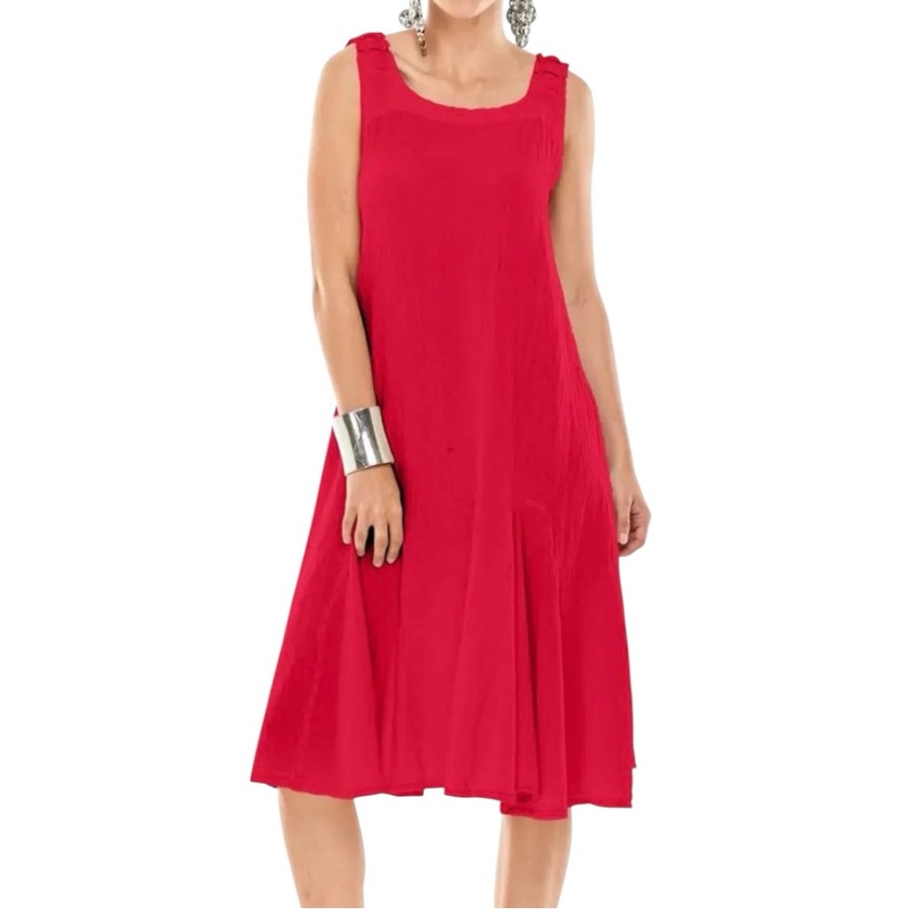 Oh My Gauze Lucy Cotton Midi Dress